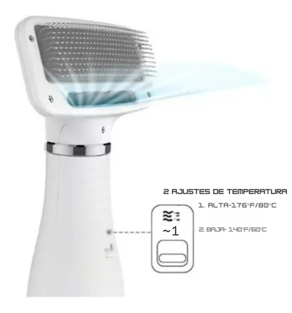 secador y peinador de mascotas 2 en 1.