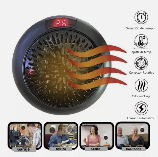 Heat pro-plug - Olvídate del frio sin subir tu factura de luz