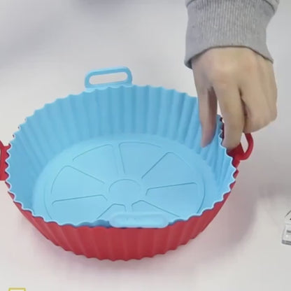 Silicook Air Trays™ Protege tu freidora y cocina más limpio con silicona reutilizable de grado alimenticio.( 6 piezas )